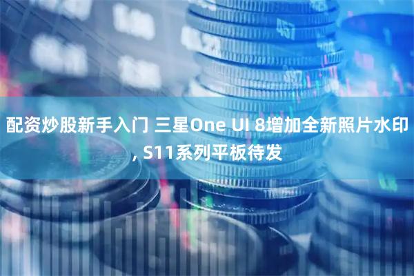 配资炒股新手入门 三星One UI 8增加全新照片水印, S11系列平板待发