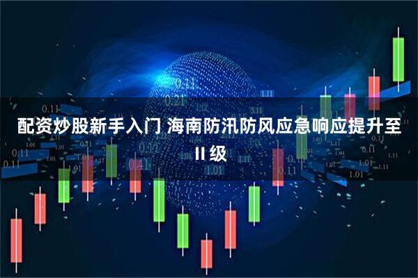 配资炒股新手入门 海南防汛防风应急响应提升至Ⅱ级